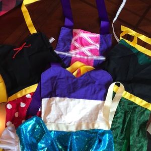 Toddler size princess aprons